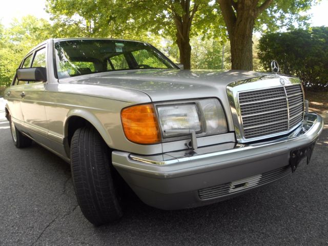 1987 mercedes-benz 420sel one owner with 54000 0riginal miles only