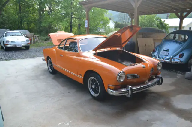 vw karmann ghia 1973 very nice daily driver/highway cruiser!!