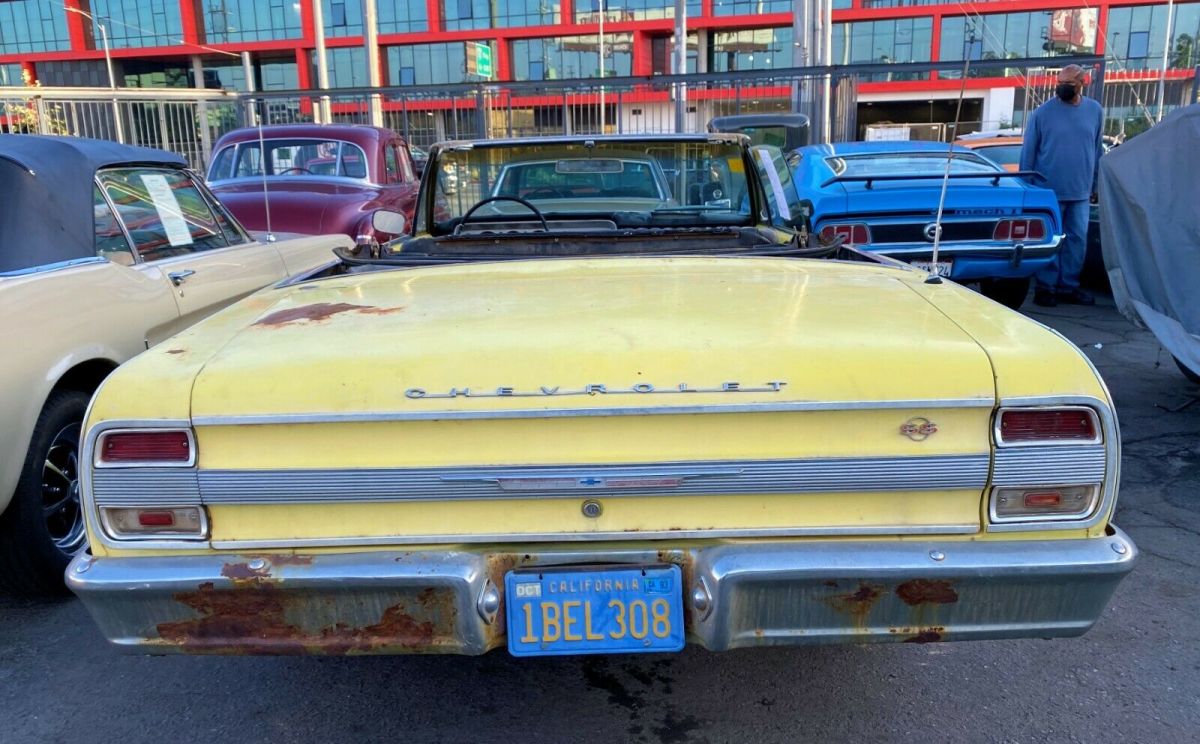 1964 chevrolet chevelle malibu ss automatic convertible project