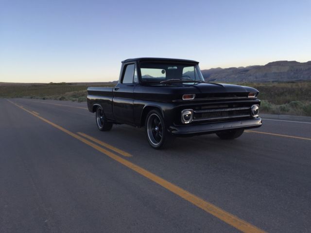 1966 chevrolet c10 shortbed pickup truck hotrod streetrod vintage classic
