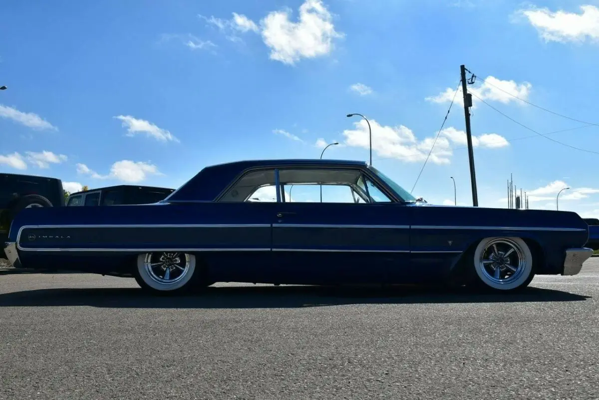 1964 chevrolet impala no reserve fuel injected restomod air ride lowrider custom