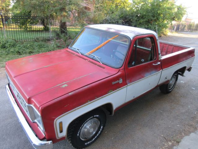 1977 chevrolet c-10 silverado shortbed 2 wheel drive