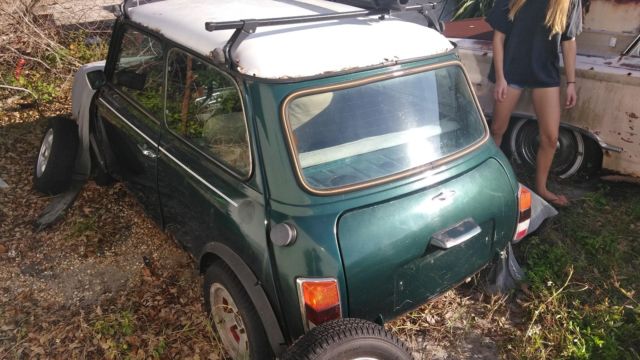 2 austin mini pair projects parts/restore