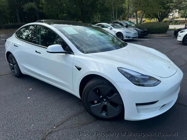 2021 tesla model 3 standard range plus
