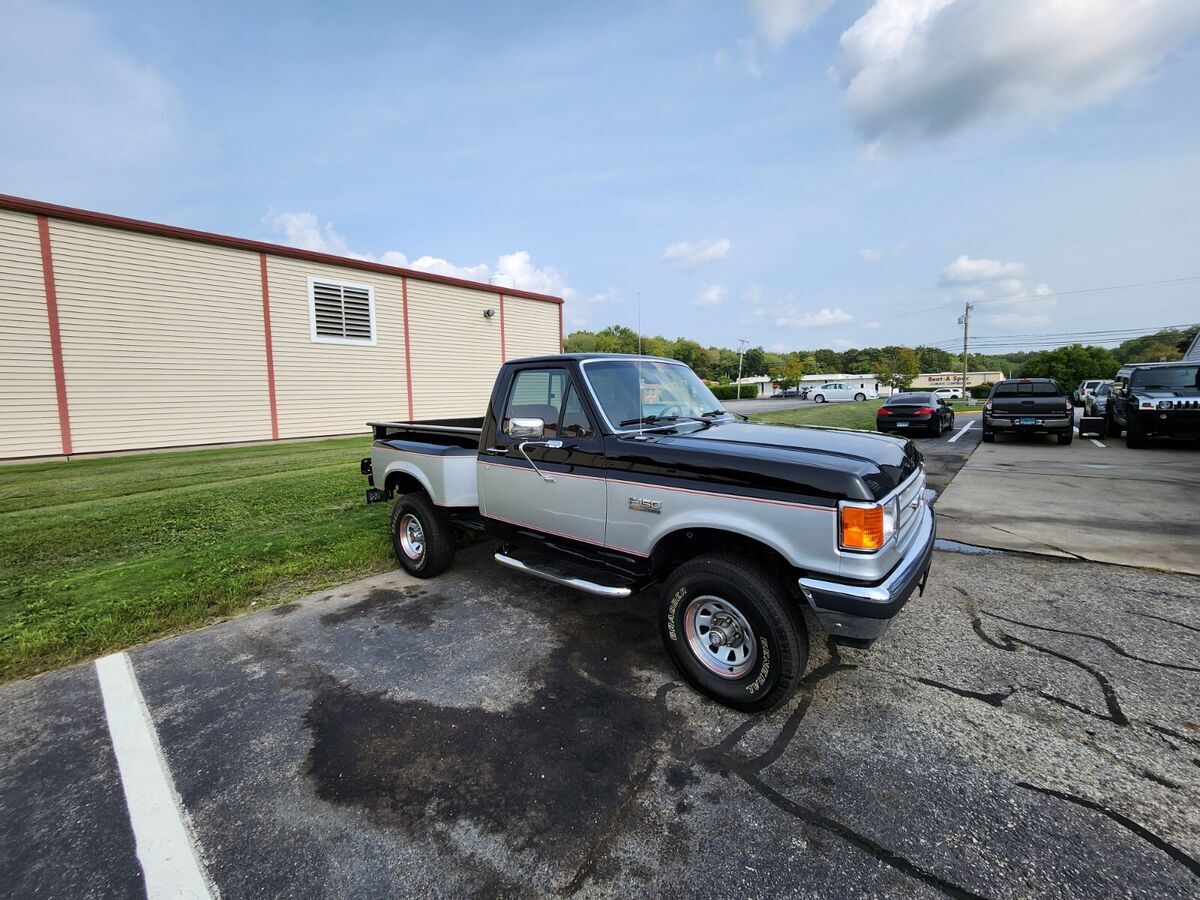 1987 ford f-150 xlt lariat flairside bricknose restored!