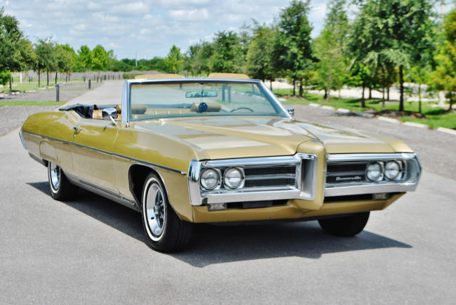spectacular pristine 1969 pontiac bonneville brougham convertible very rare mint