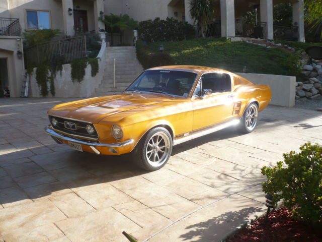 1967 ford mustang fastback gta restomod