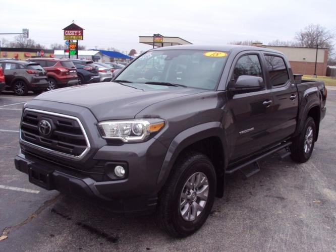 used 2018 toyota tacoma 2wd double cab mt. vernon, in 47620 for sale in mount vernon, indiana