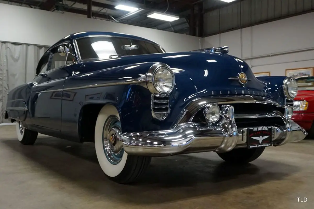 1950 oldsmobile 98, blue with 0 available now!