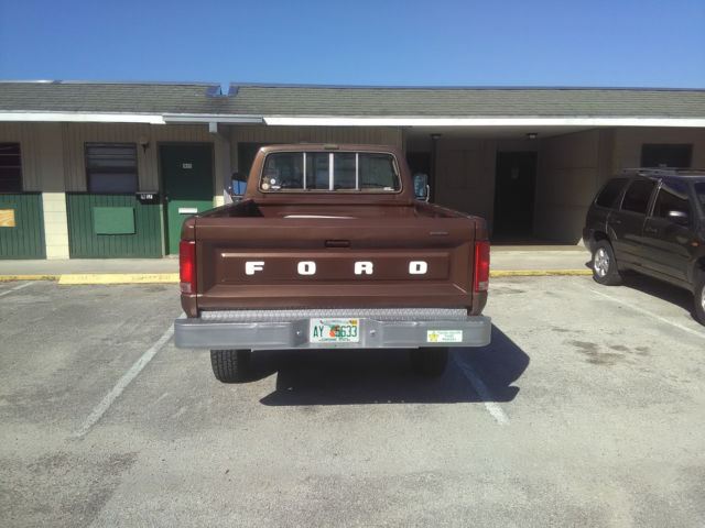 awesome restored 1983 ford f-350 6.9 l diesel 4 wheel drive pickup lifted truck