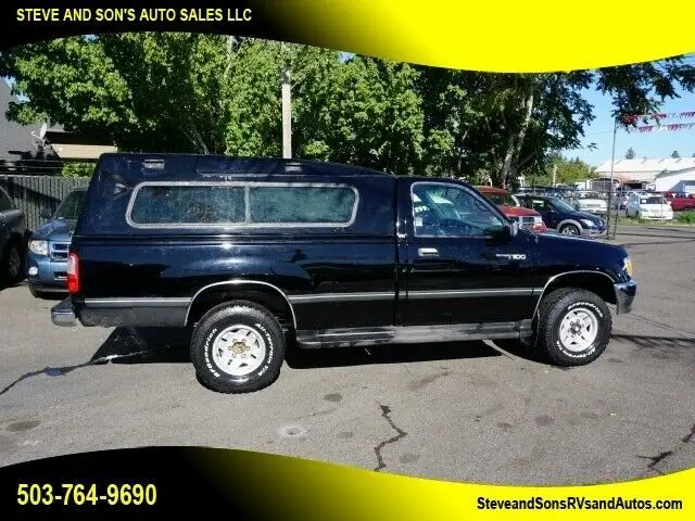 toyota t100 black with 206,914 miles, for sale!