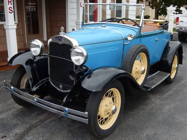 1930 30 ford model a deluxe roadster 3 speed manual 2-door 6-wheel convertible
