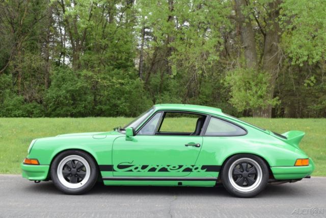 1988 1973 porsche rs tribute 911 340hp hi-po motor 2,515lbs **high dollar build