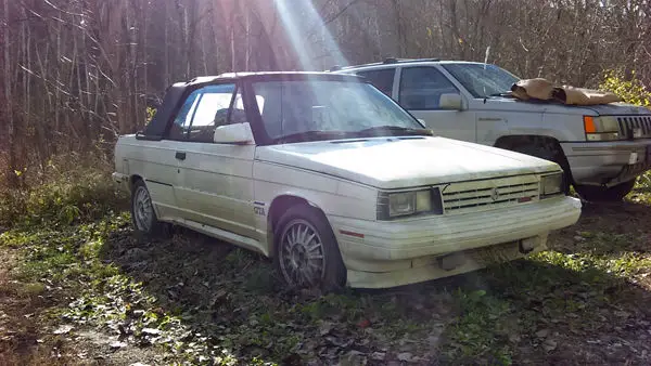 1987 renault alliance gta convertible 2.0 litre motor
