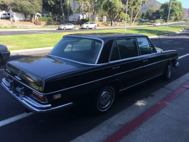 good running 1970 mercedes 280sel 6 cylinder lwb floor shift