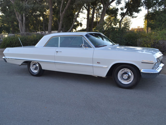63 chevy impala, concours condition, 4th one produced, loaded gm exec car. 4-spd