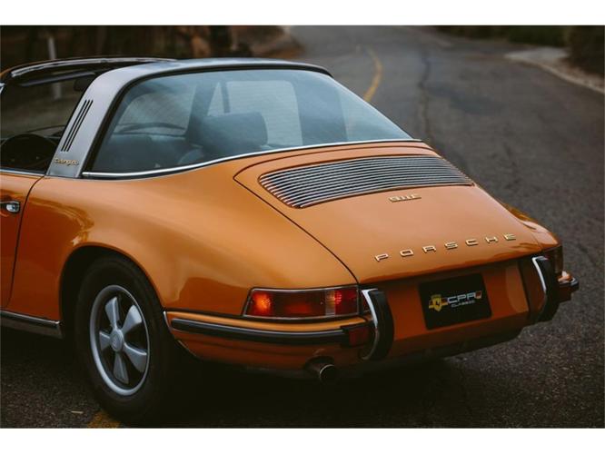 1969 porsche 911e in fallbrook, california