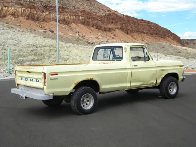 vintage southwest ranch/hunting pickup truck runs great original f100 f150 f-150