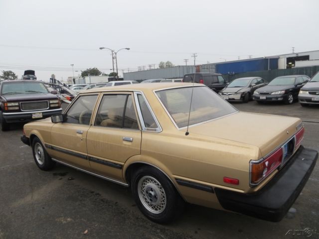 1984 toyota cressida 4-door sedan automatic used 2.8l i6 12v no reserve