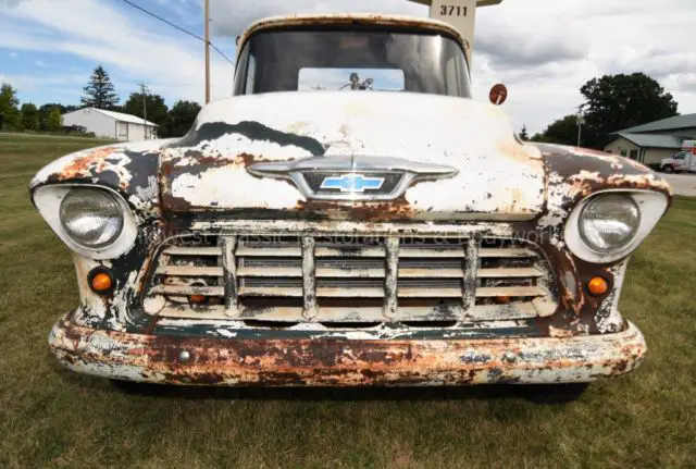 1955 chevrolet 3100 patina restomod ratrod pickup, c10,rust,old school