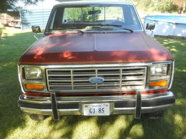 1984 ford f-150 xlt 351w 5.7l a/t 140,000 8ft bed