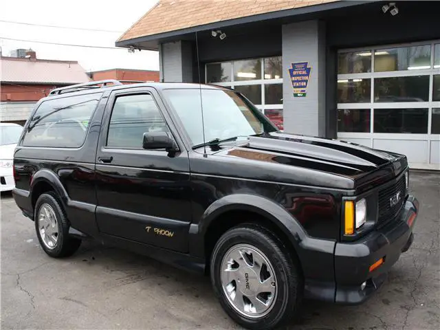 1993 gmc typhoon turbo 98,379 miles black v6 cylinder engine 4.3l/262 automatic