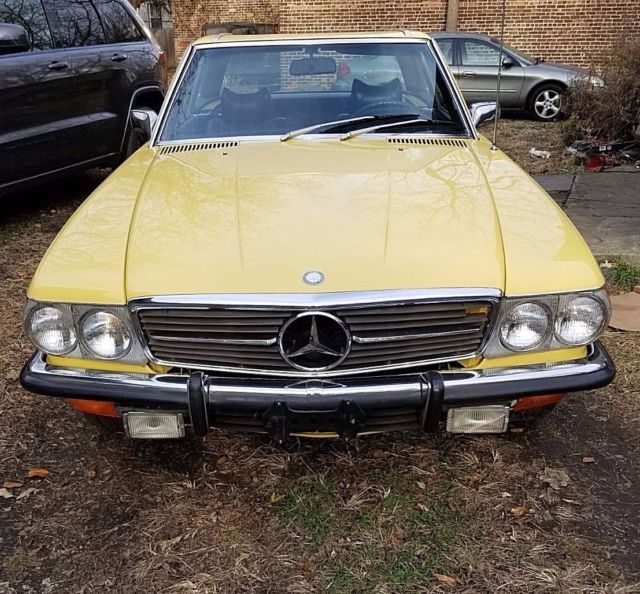 1973 mercedes benz sl 450 classic car convertable