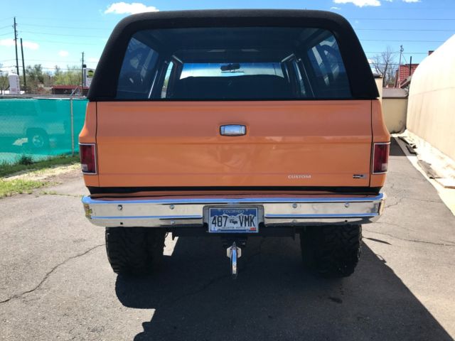 the beast 454 big block k5 4x4 blazer lifted , tons of new parts no reserve look