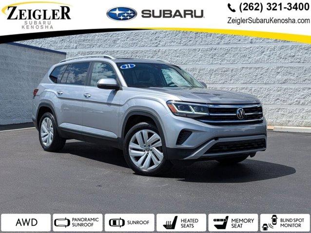 2021 volkswagen atlas 3.6l v6 sel