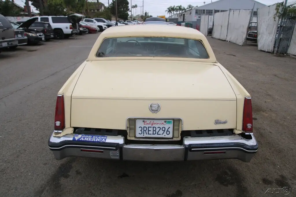 1982 cadillac eldorado 4.1 l 8 cylinder no reserve