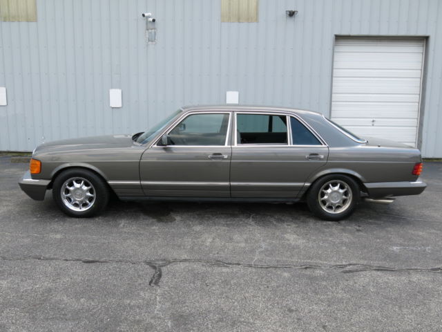 1985 mercedes benz 500sel sedan, 1-owner since new, baseball celebrity #23 ny