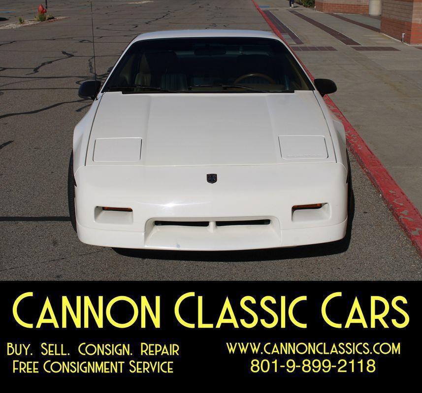 ***1988 pontiac fiero 2l na v6 overhead valves (ohv) 12v gt white***