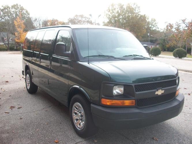 used 2010 chevrolet express 1500 louisburg, nc 27549 for sale in louisburg, north carolina