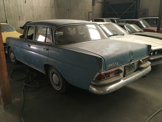 1965 mercedes 220se project car fintail 220 seb no reserve 1964 1963 1966 1962
