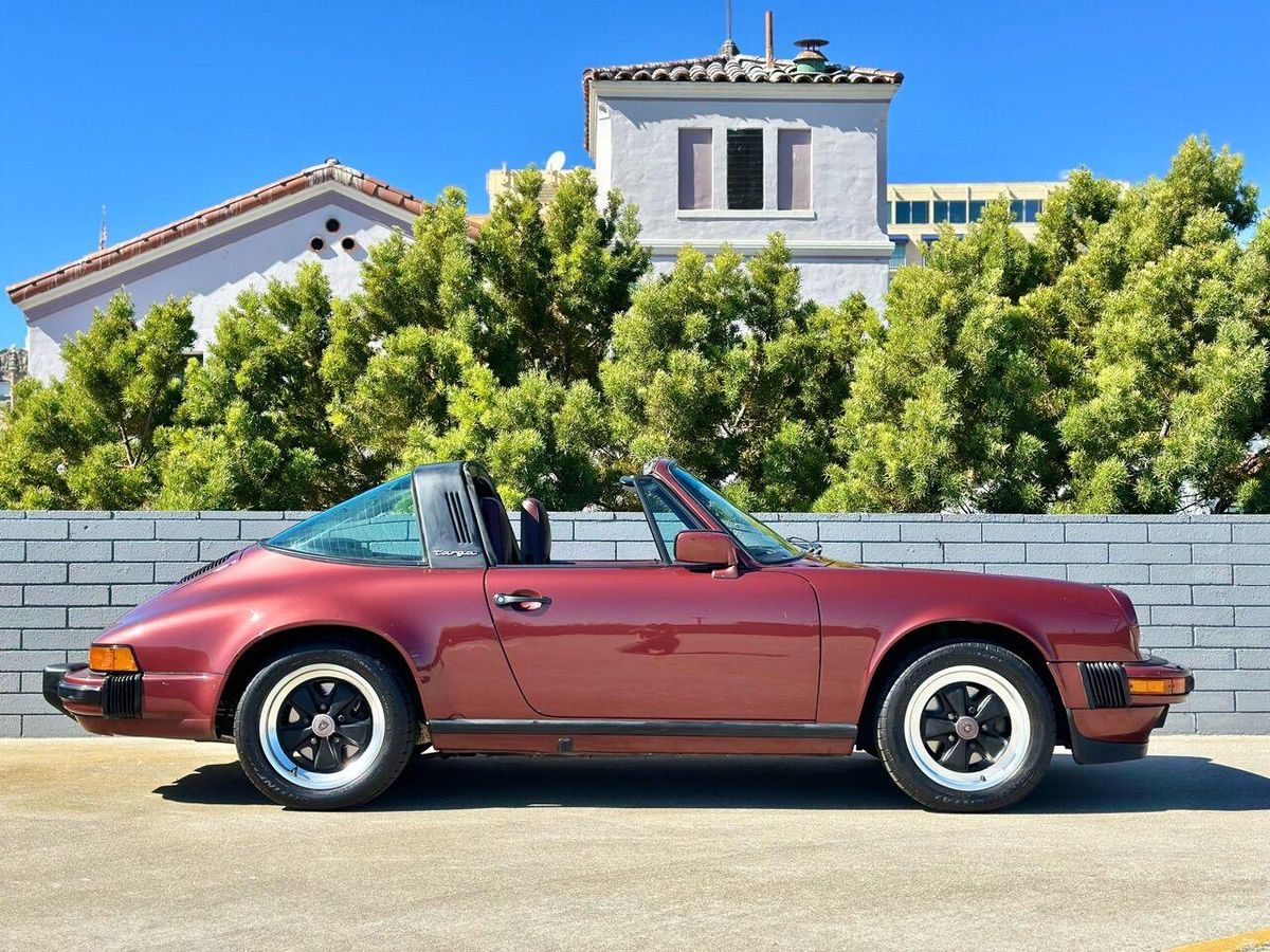 1986 porsche 911 convertible