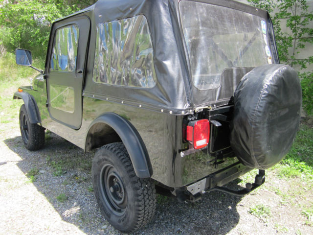 1983 jeep cj7 with 8456 original miles cj 7 black collector cj5 garage 1 owner