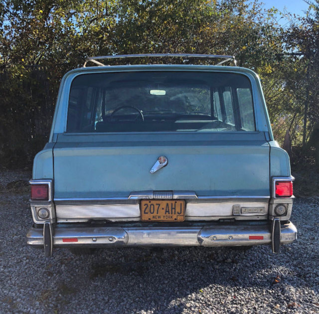 1968 jeep wagoneer sj barn find!!