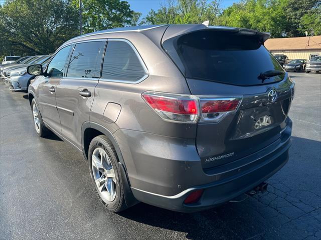 2014 toyota highlander limited