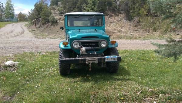 1974 fj40 toyota landcruiser clean good condition in colorado