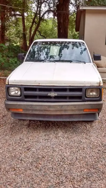 1991 chevrolet s-10 running fine 5-speed manual transmission no reserve pickup