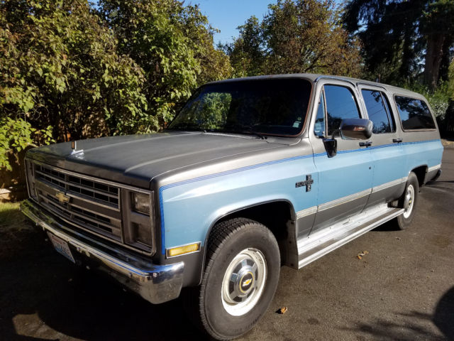 1986 chevrolet suburban c20 7.4l 454