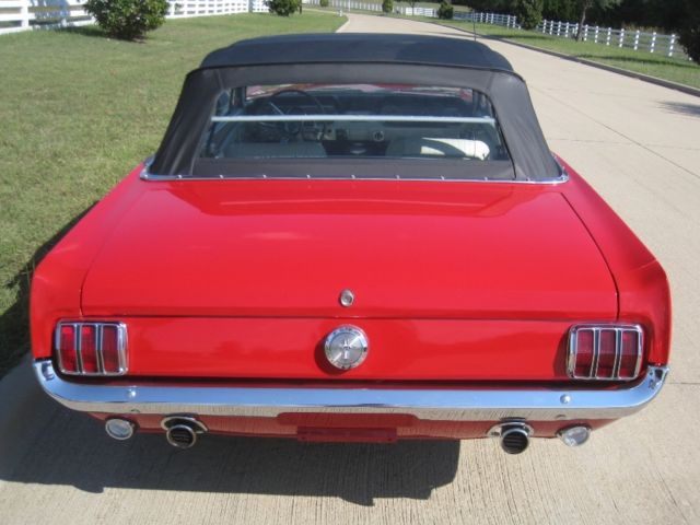 1966 ford mustang convertible 289 v8 auto w/ ac & disc brakes nice