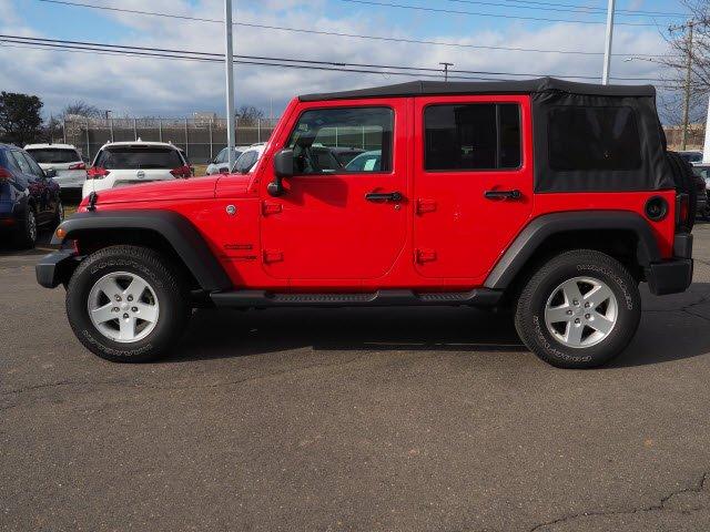 used 2018 jeep wrangler jk 4wd unlimited sport hartford, ct 06120 for sale in hartford, connecticut