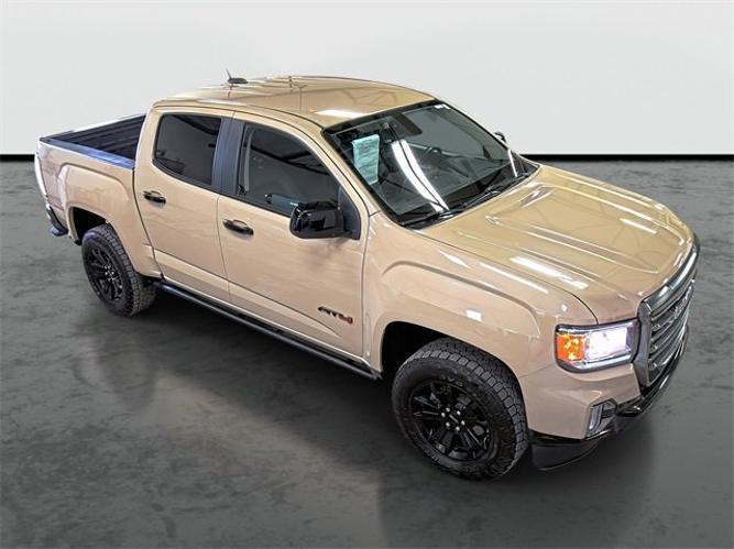 used 2022 gmc canyon 4wd at4 w/leather