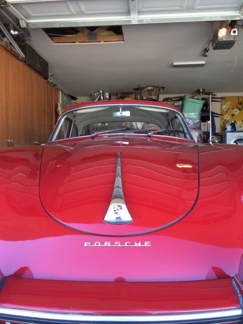 1961 porsche 356/b s90/hardtop/notchback/garage find/no reserve /calif car
