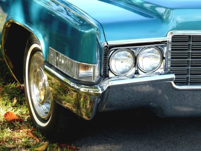 1969 cadillac deville base convertible 2-door 7.7l