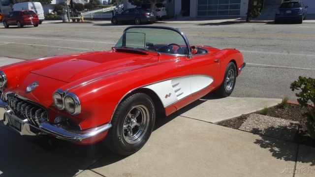1958 chevrolet corvette 2-door convertible, l-98, muncie "m-22" manual 4-speed