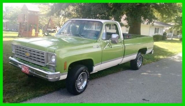 1976 chevrolet c10 scottsdale v8 350 big block automatic 4x4 1/2 ton missouri