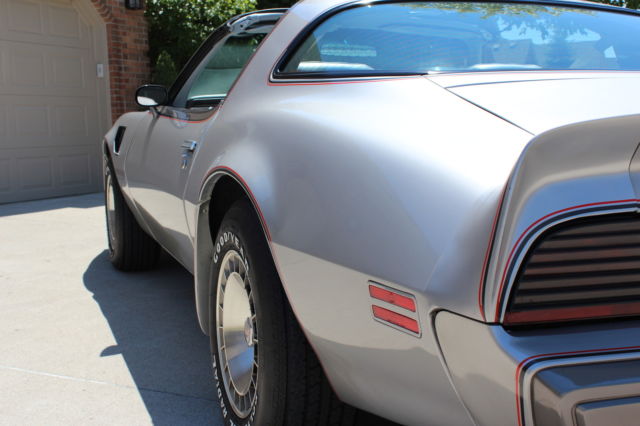 1979 pontiac firebird trans am 10th anniversary one owner 6,893 miles!!!