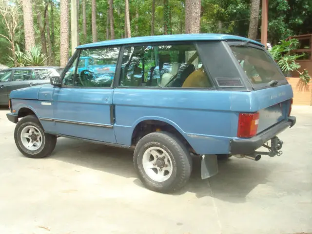 1988 range rover classic 2-door all manual options& turbo diesel 5 speed solid